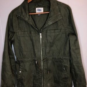 Old Navy Utility Tie Waist Jacket Women’s Medium